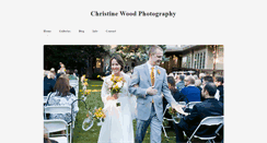 Desktop Screenshot of christinewoodphotography.com